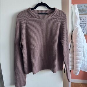 Jenni Kayne Browish Crew Neck Sweater